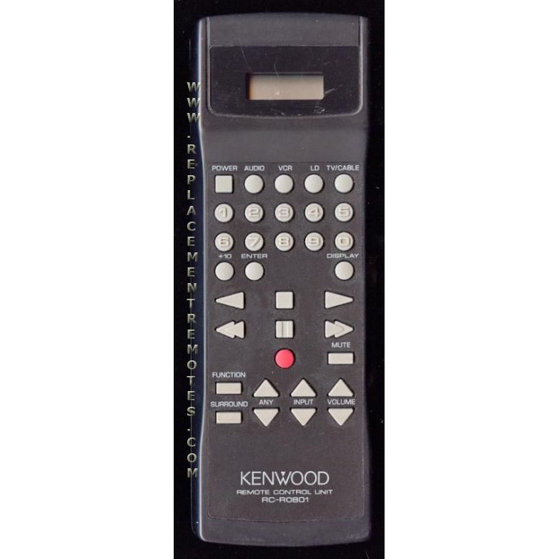 Kenwood RCR0801 Receiver Remote Control