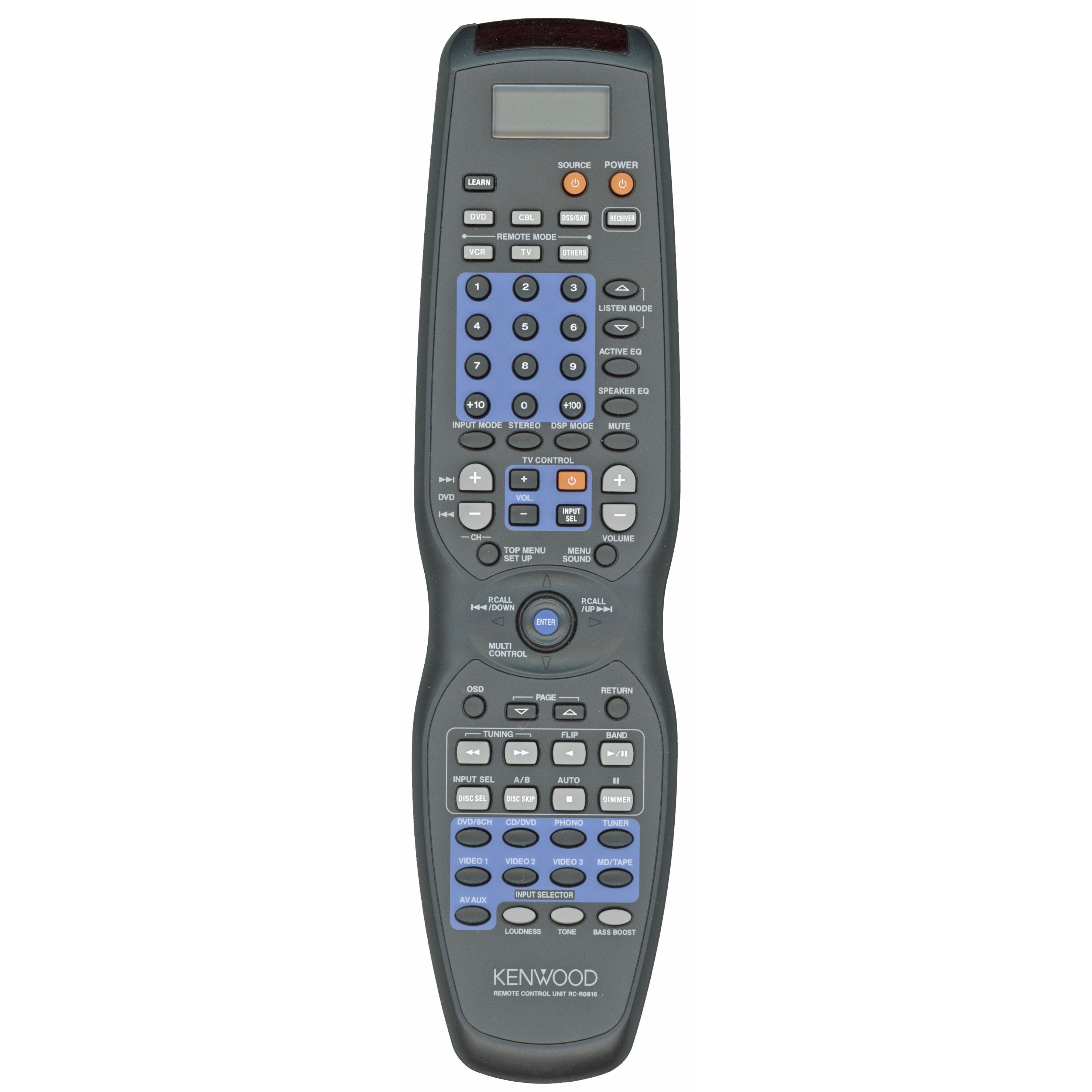 Kenwood RCR0816 Audio Remote Control