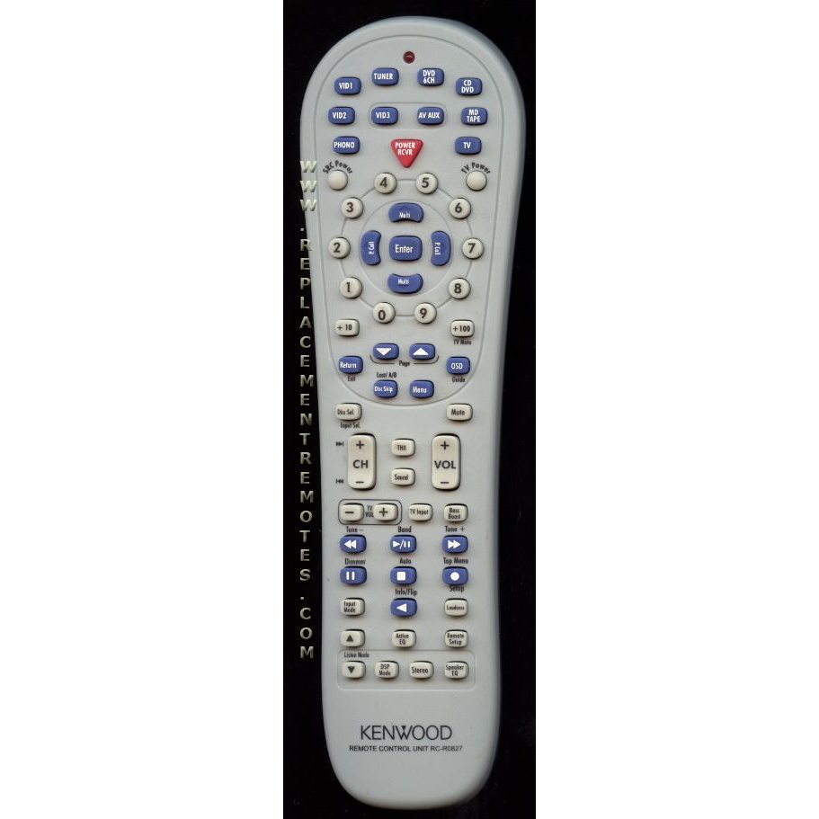 Kenwood RCR0827 Audio Remote Control