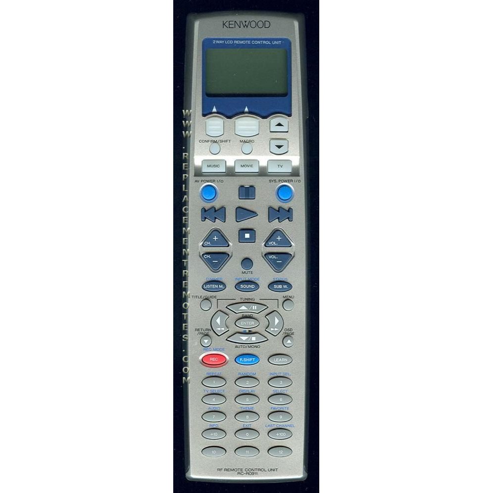 Kenwood RCR0911 Audio Remote Control