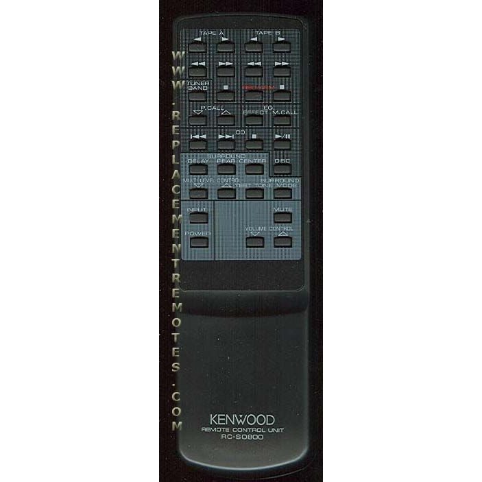 Kenwood RCS0800 Receiver Remote Control