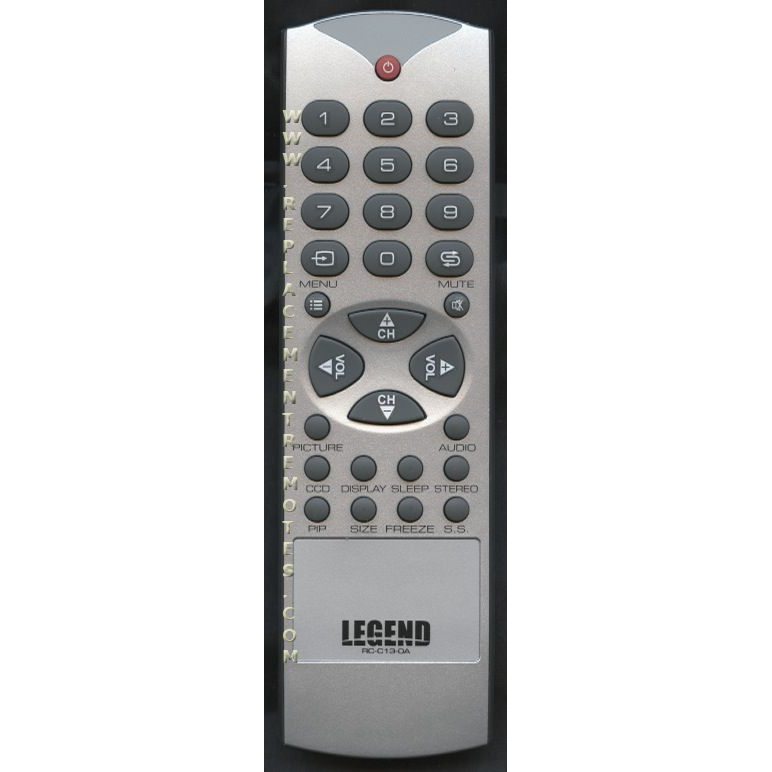 Legend RCC130A TV Remote Control