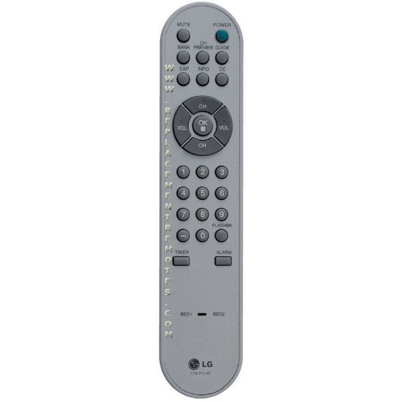 LG 12421308 Guest TV Remote Control