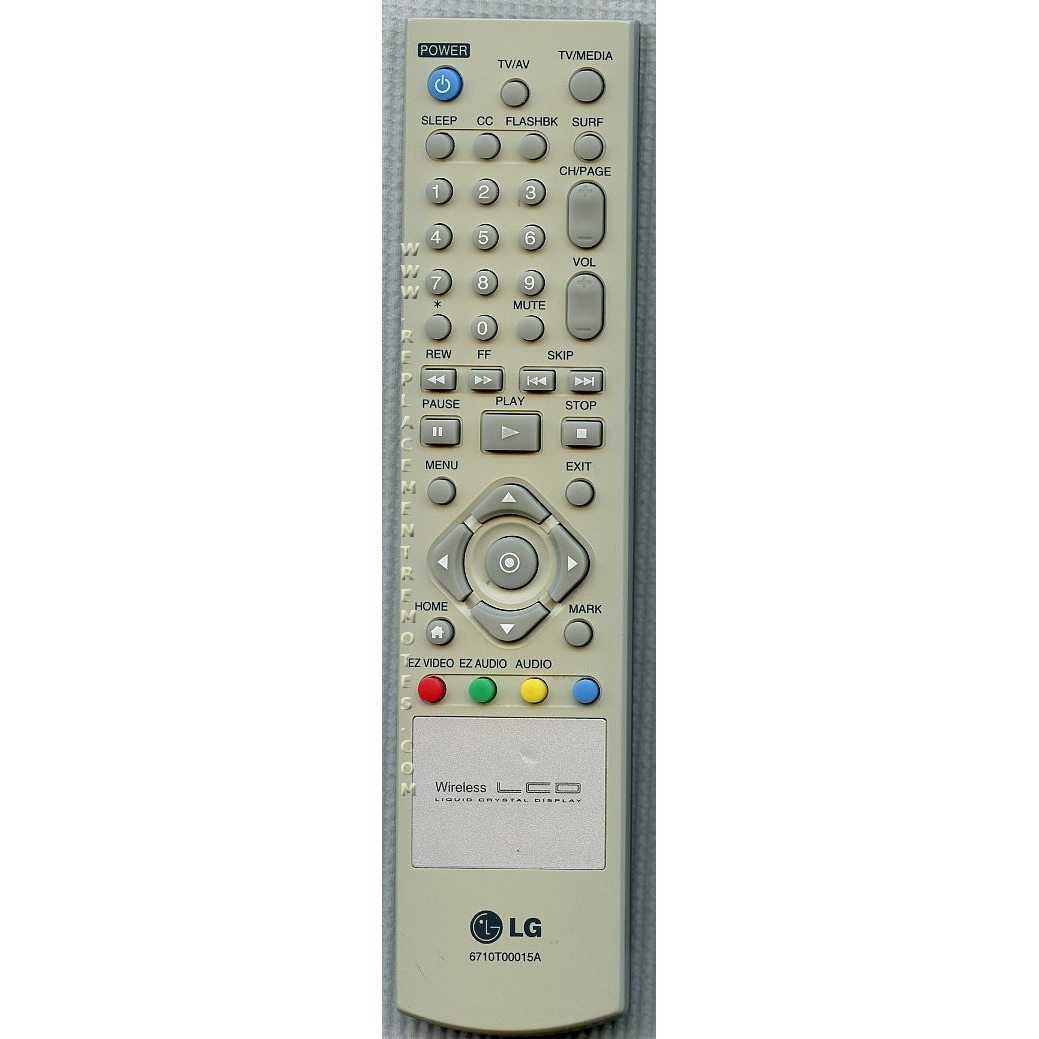 LG 6710T00015A TV Remote Control