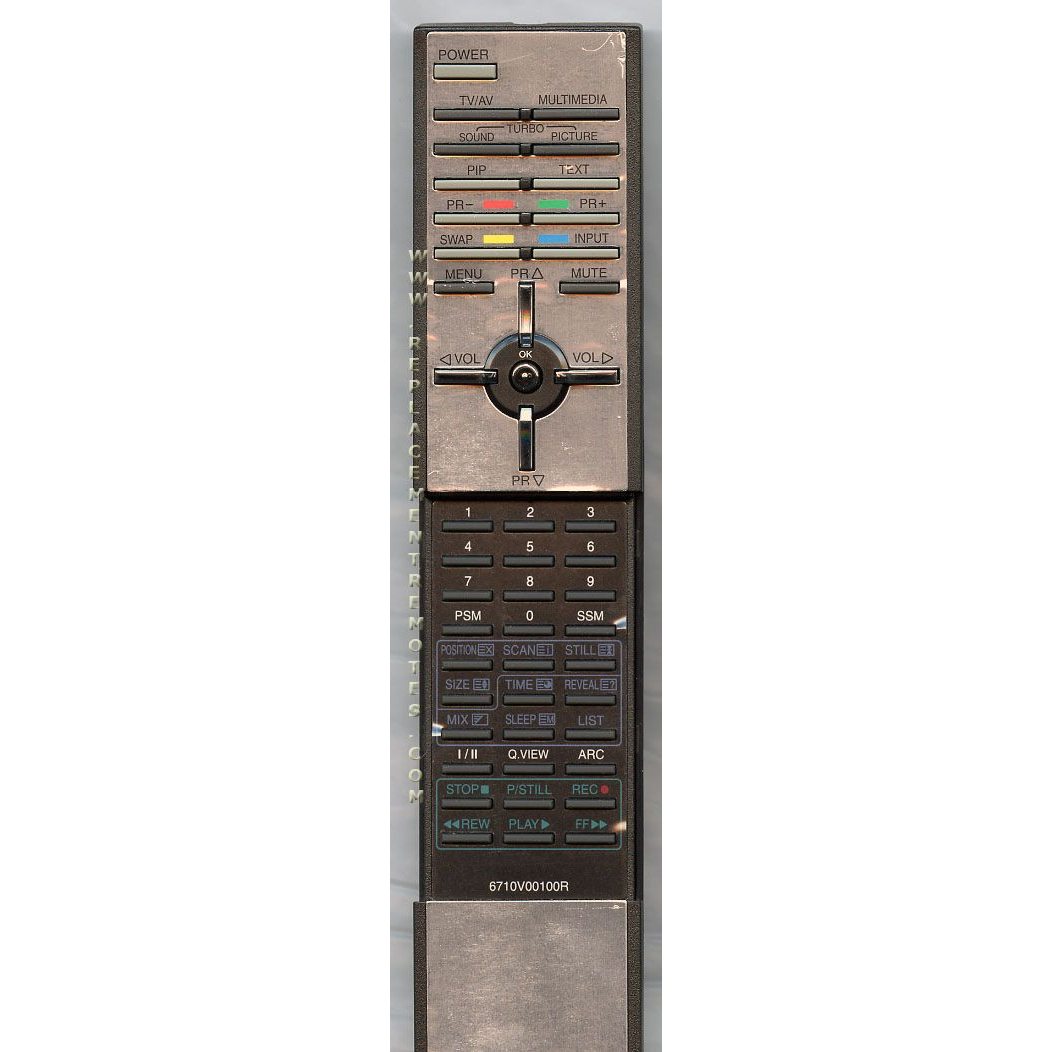 LG 6710V00100R TV Remote Control