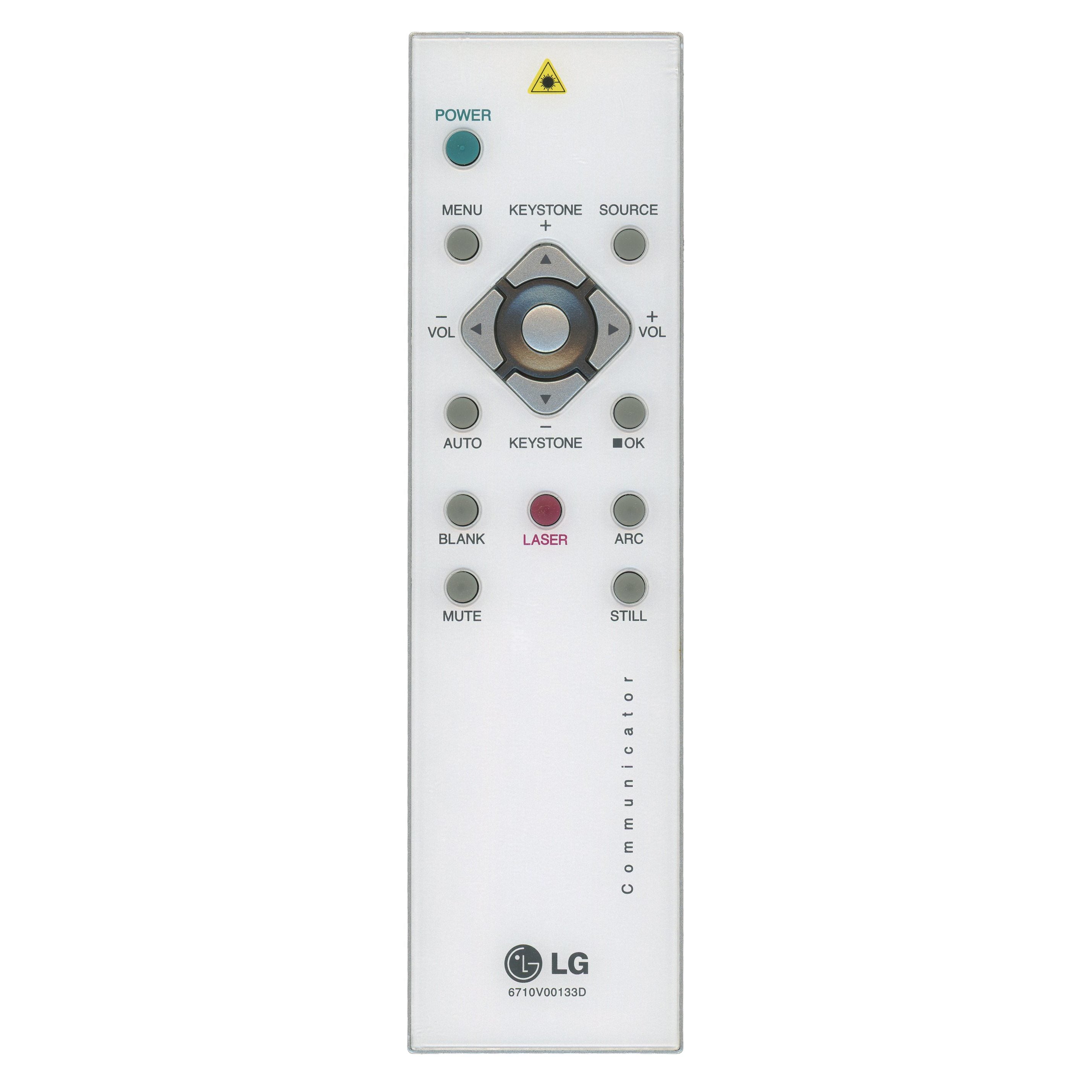 LG 6710V00133D Projector Remote Control