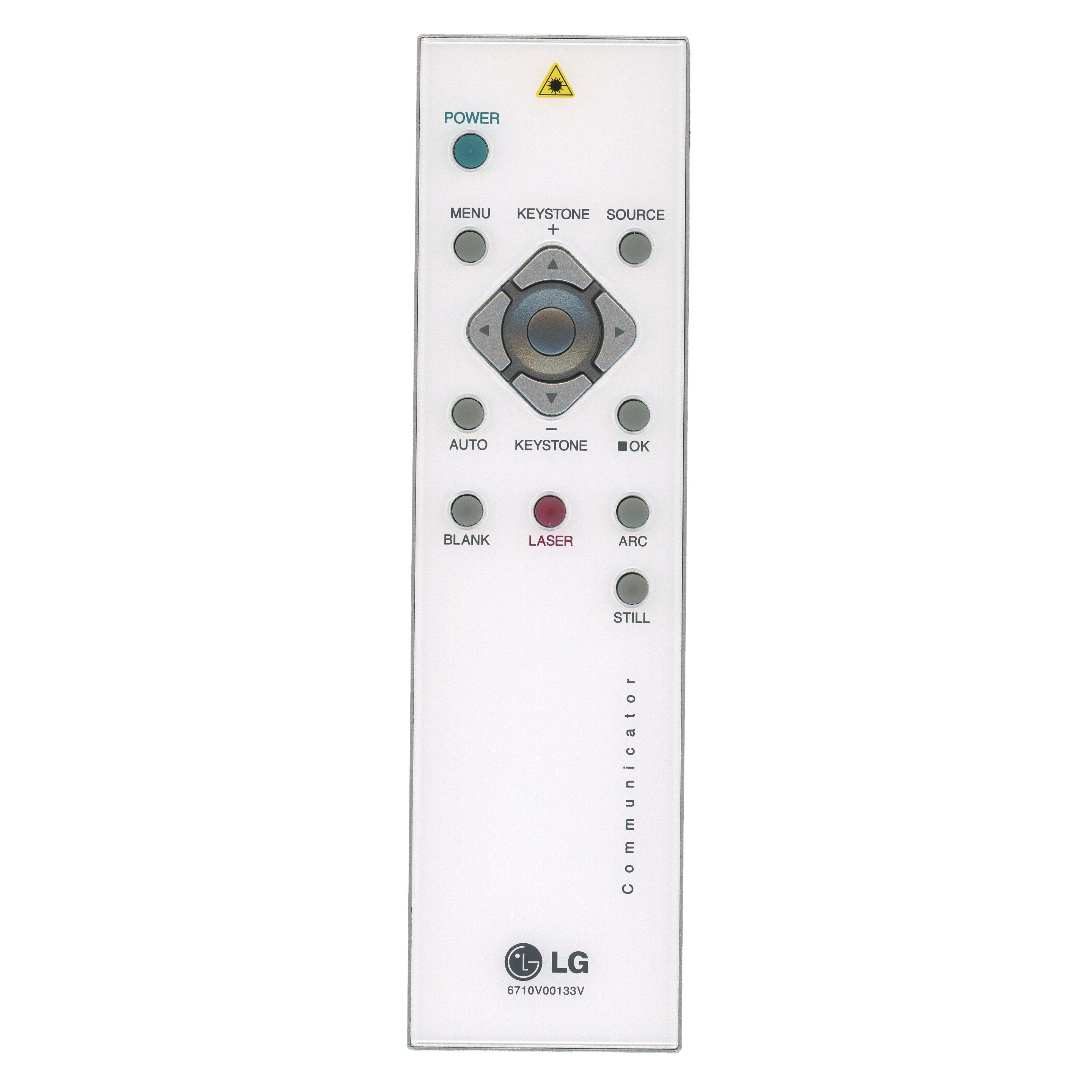 LG 6710V00133V Projector Remote Control