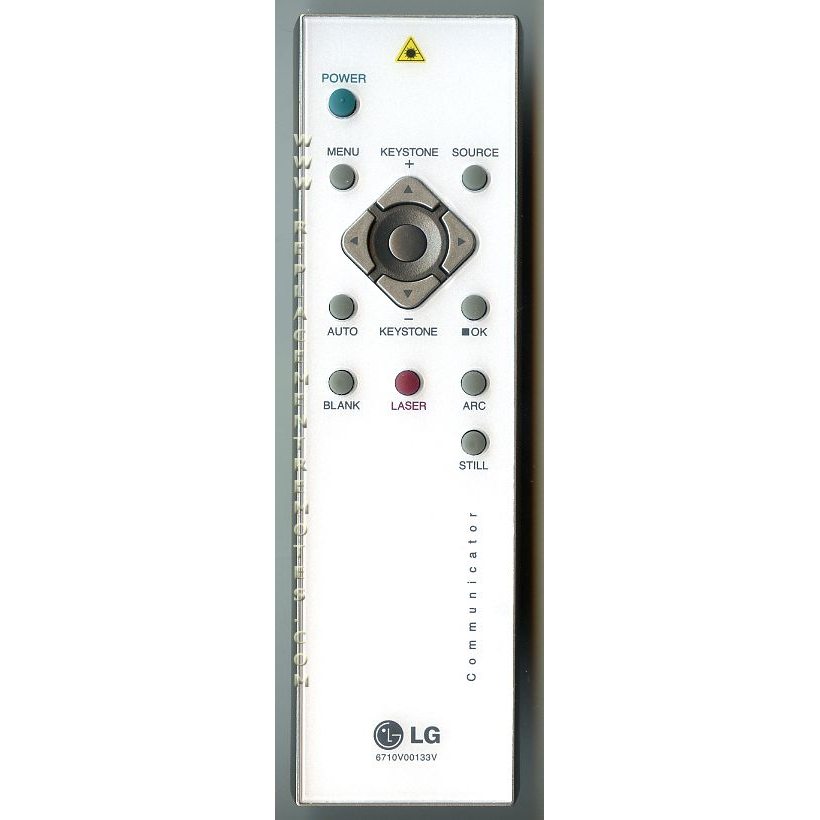 LG 6710V00133V Projector Remote Control