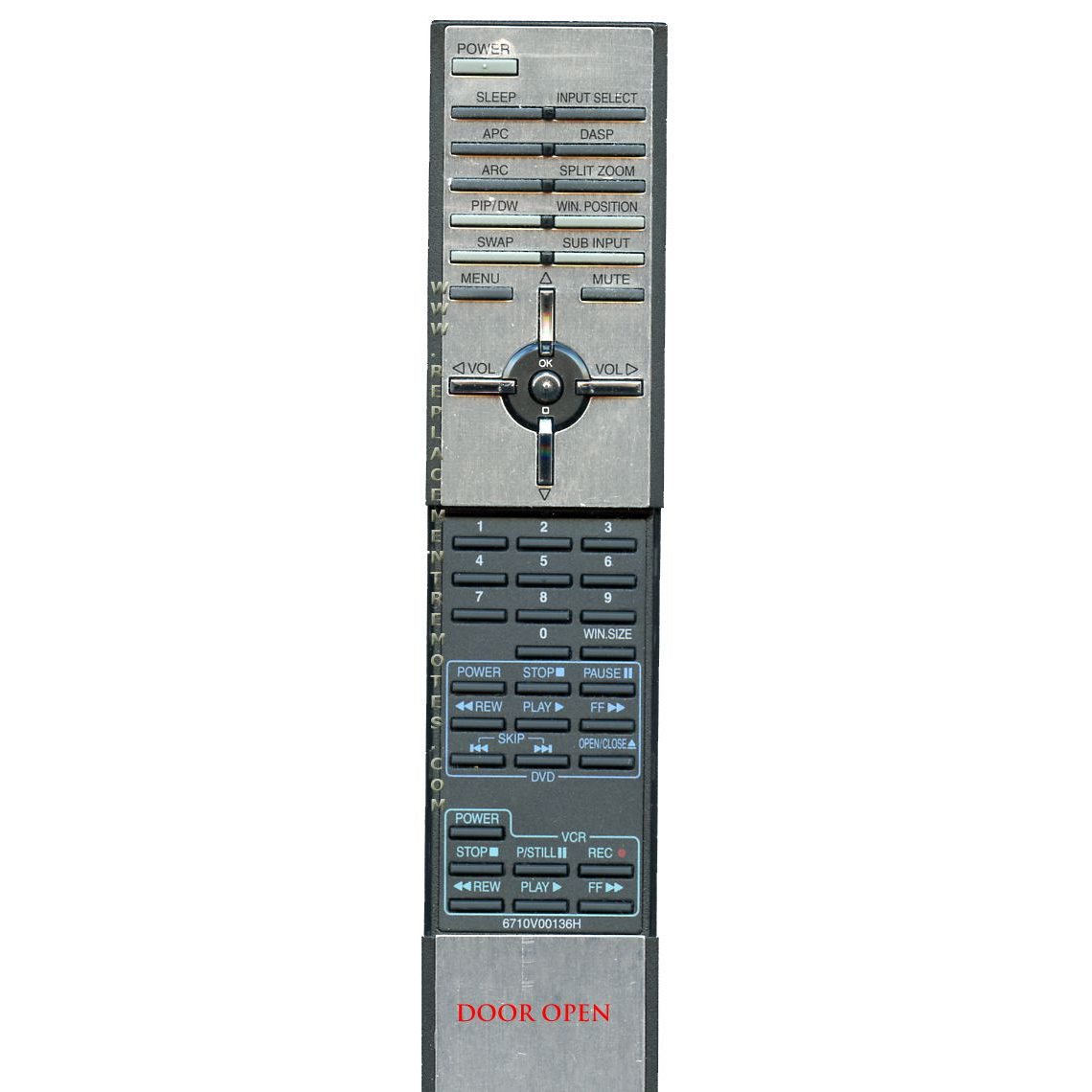 LG 6710V00136H TV Remote Control