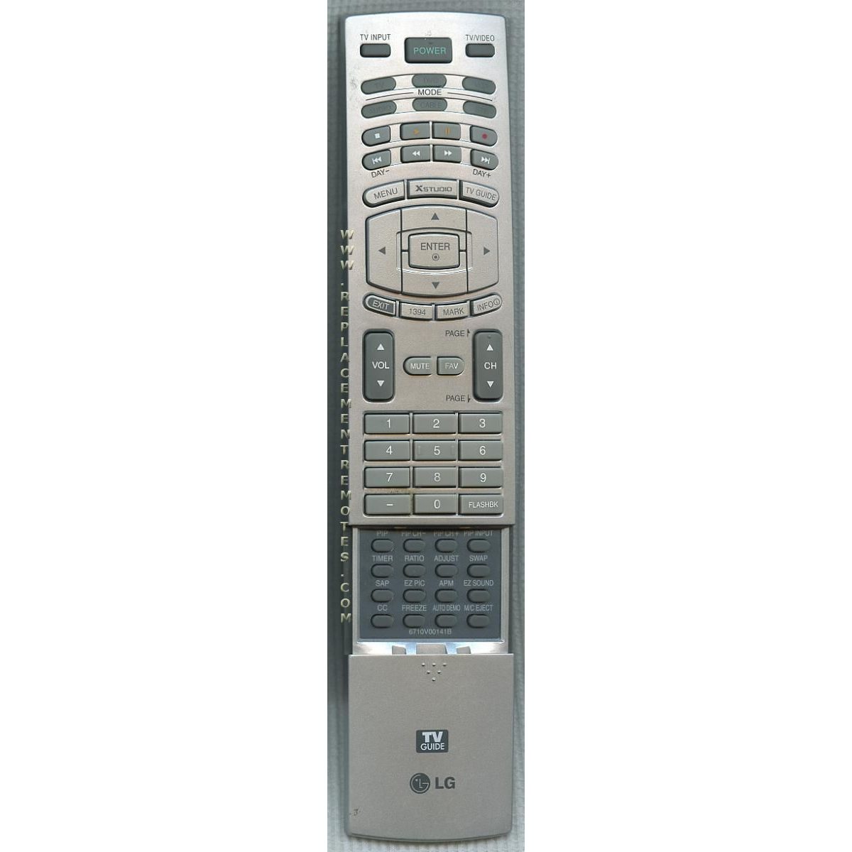 LG 6710V00141B TV Remote Control