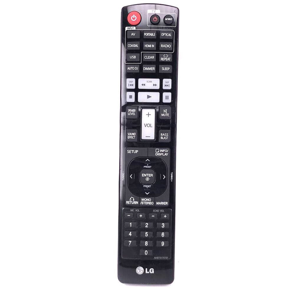 LG AKB73175701 Audio Remote Control