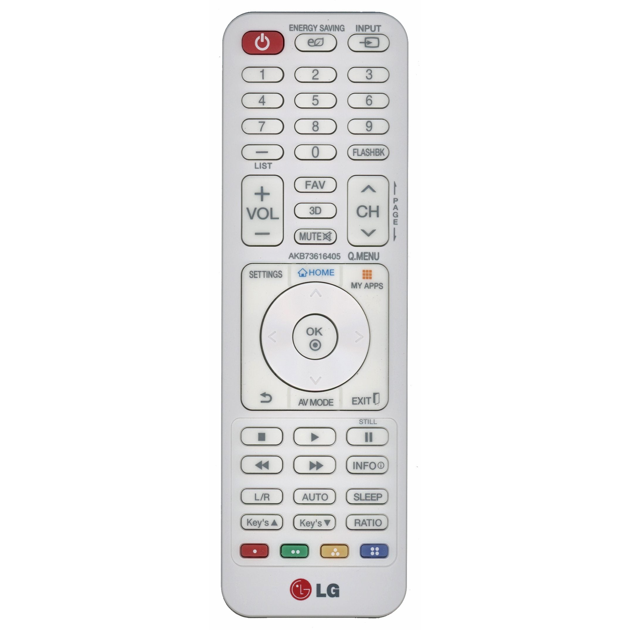 LG AKB73616405 Projector Remote Control