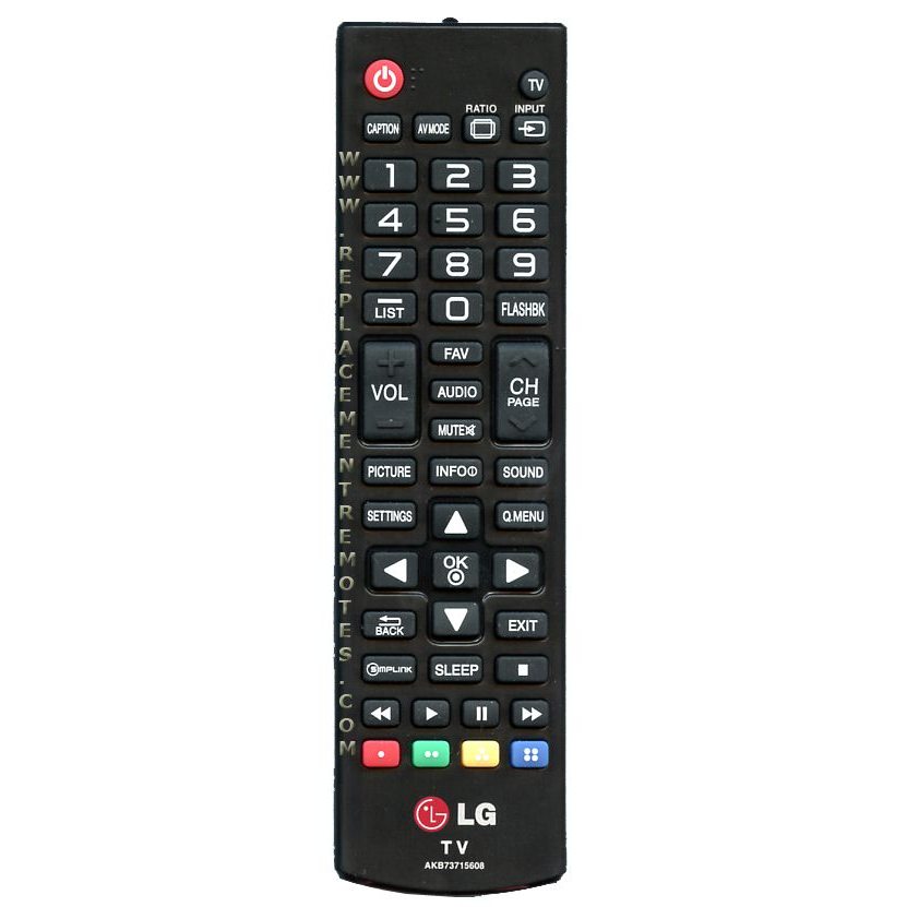 LG AKB73715608 TV Remote Control