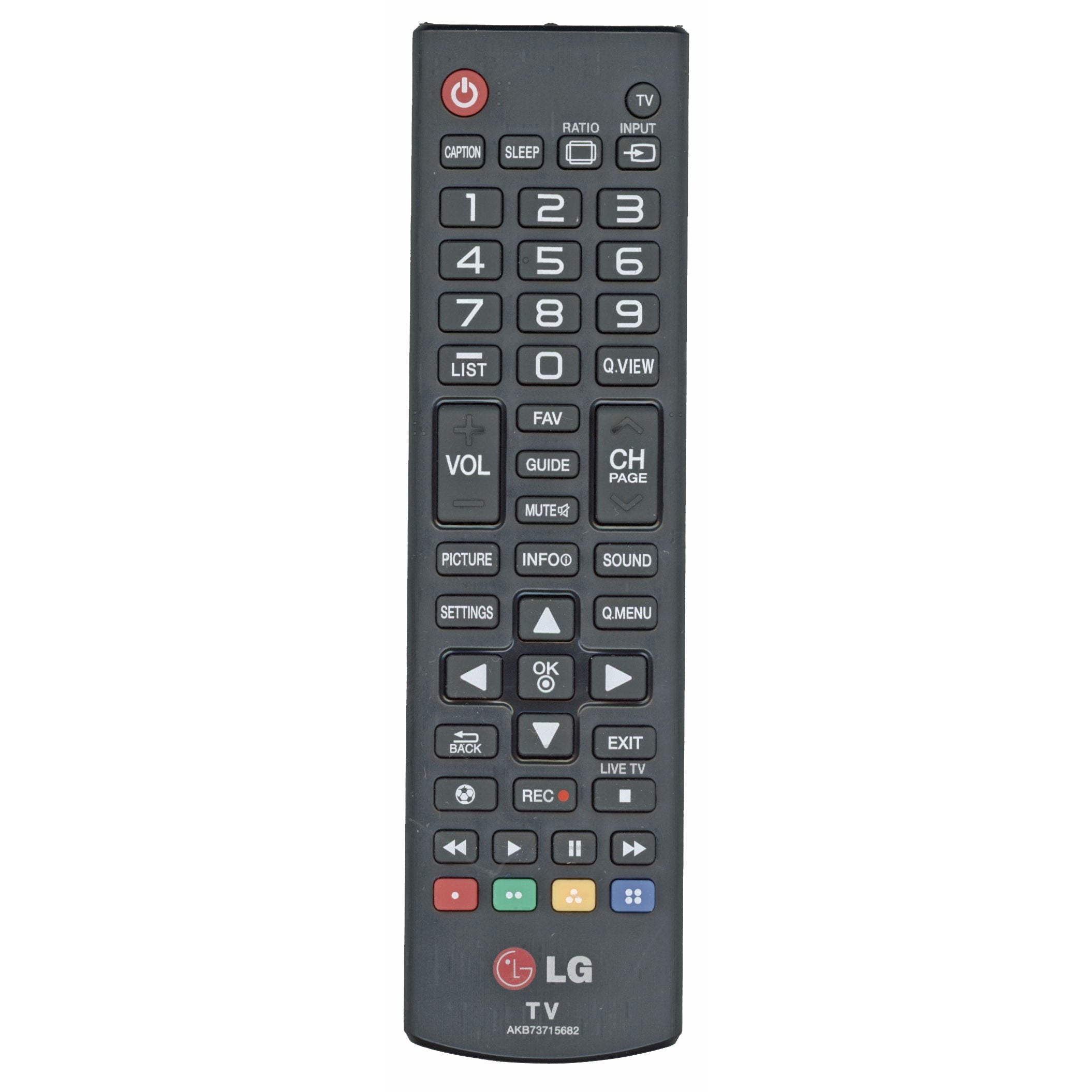 LG AKB73715682 TV Remote Control