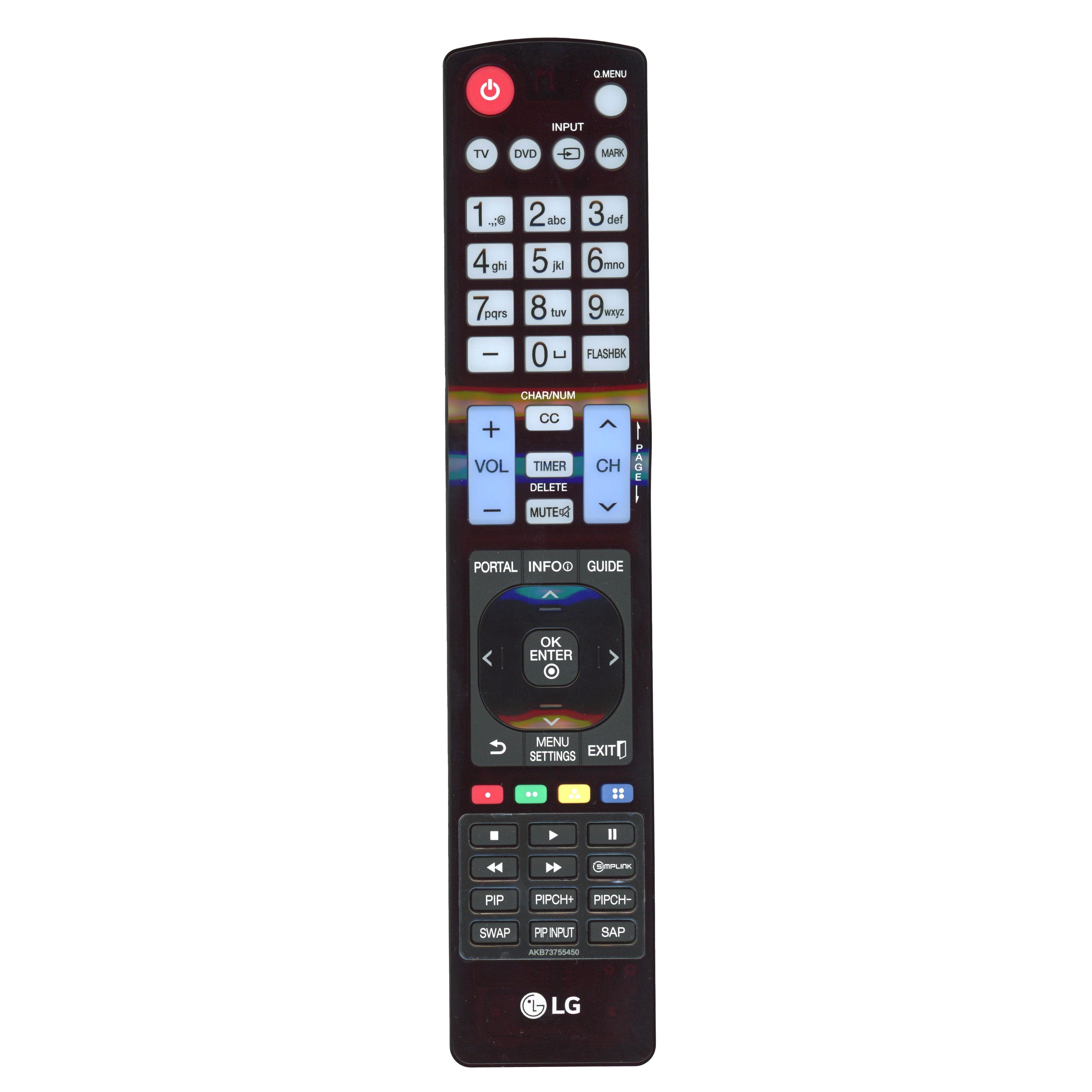 LG AKB73755450 Monitor Remote Control