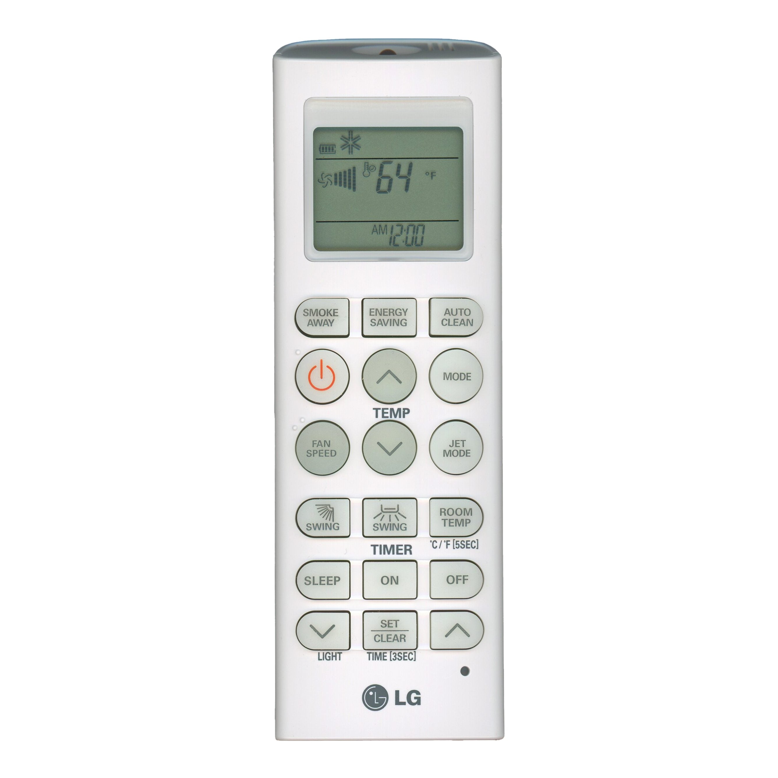 LG AKB73835302 Air Conditioner Remote Control