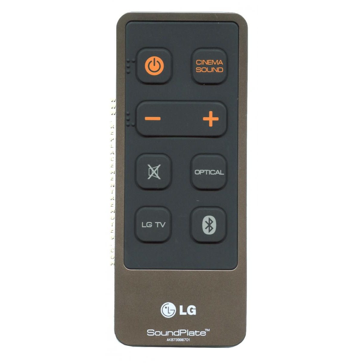 LG AKB73996701 Sound Bar Remote Control