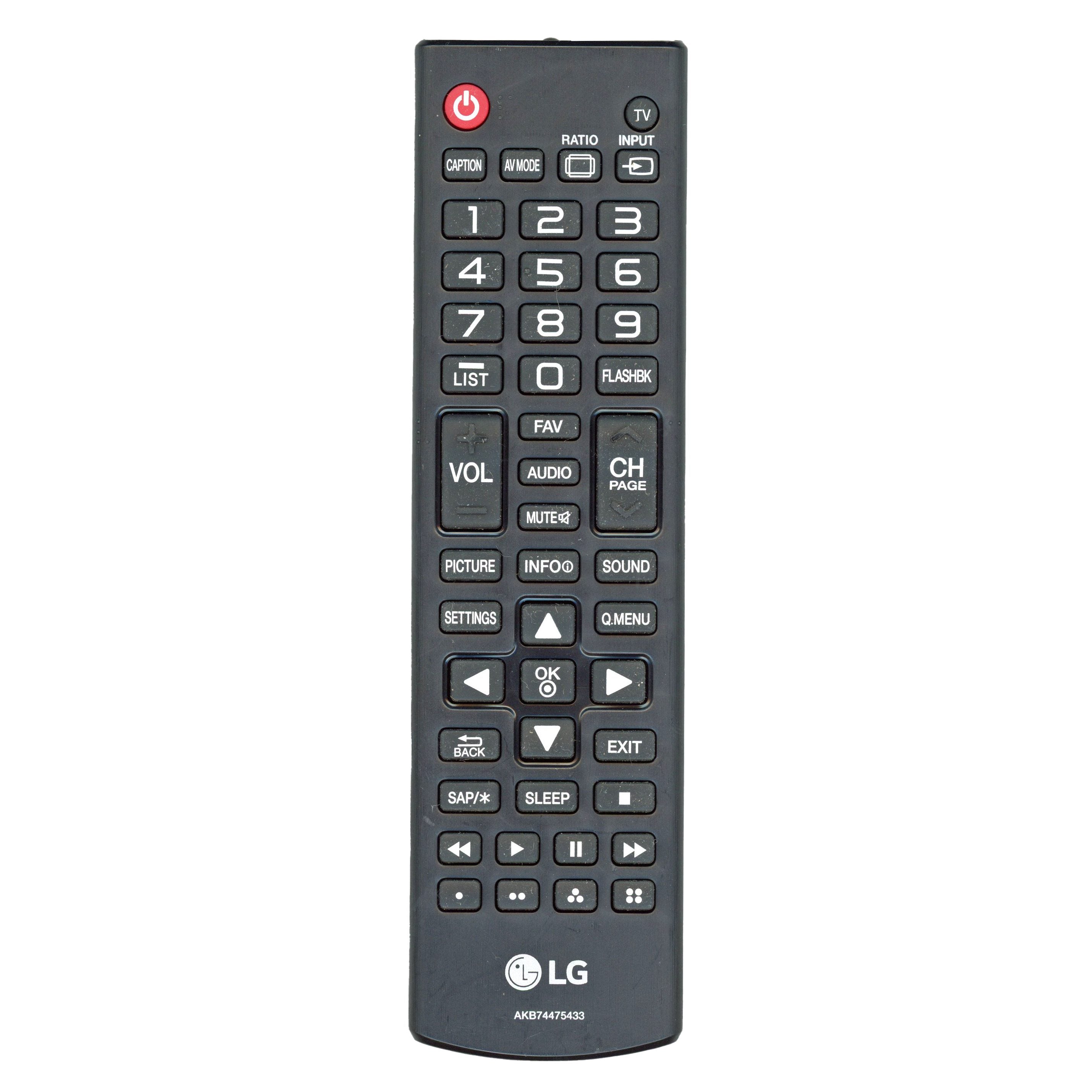 LG AKB74475433 TV Remote Control