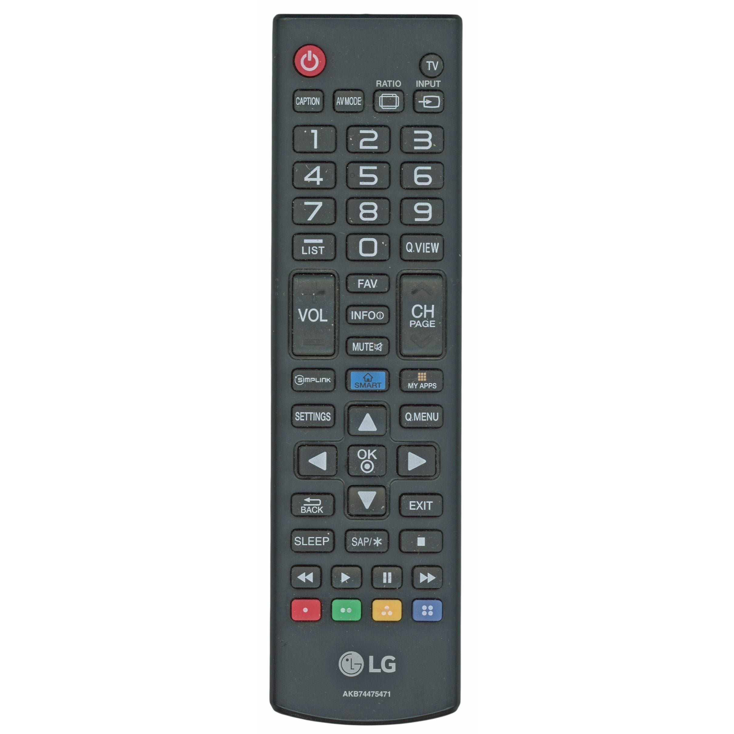 LG AKB74475471 TV Remote Control