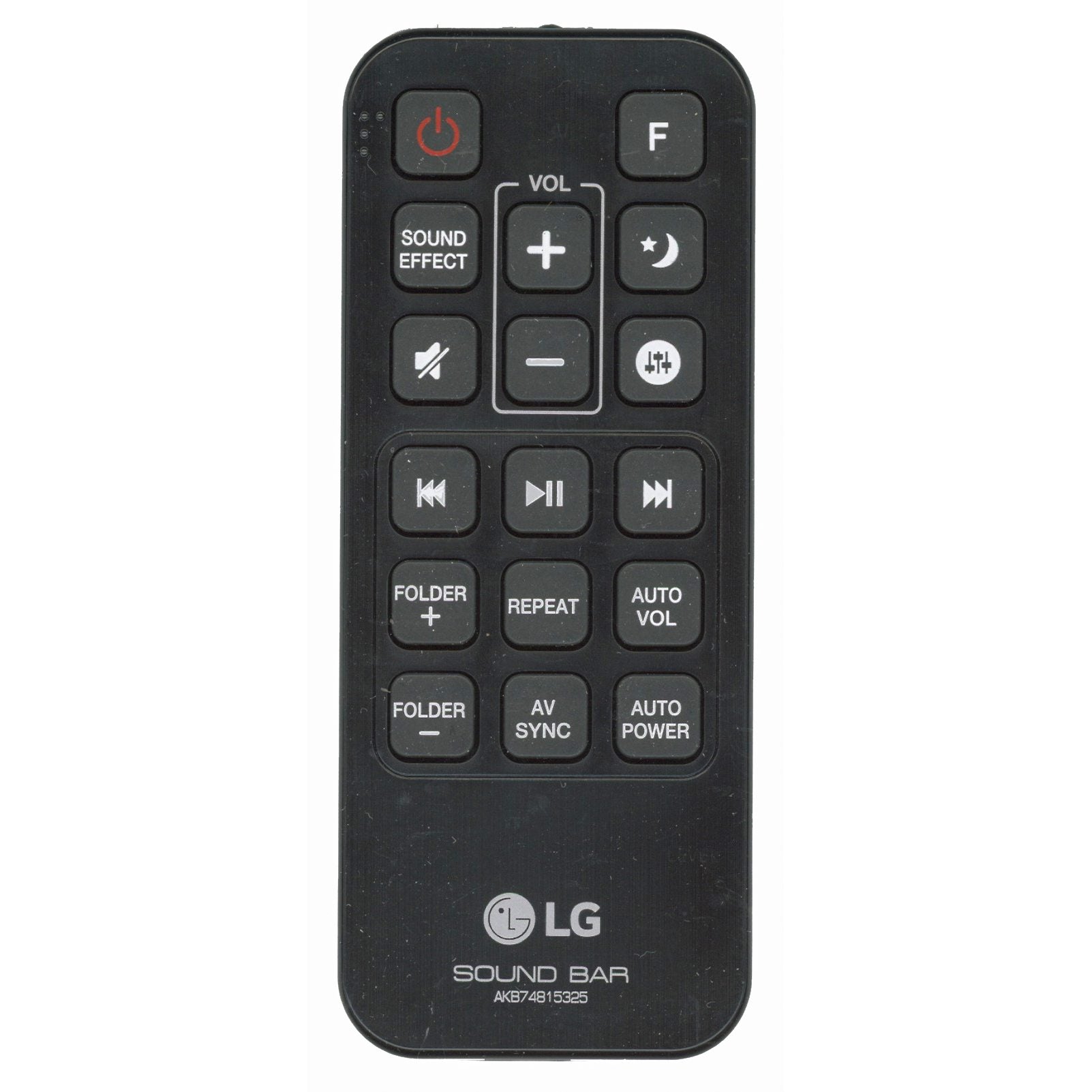 LG AKB74815325 Sound Bar Remote Control