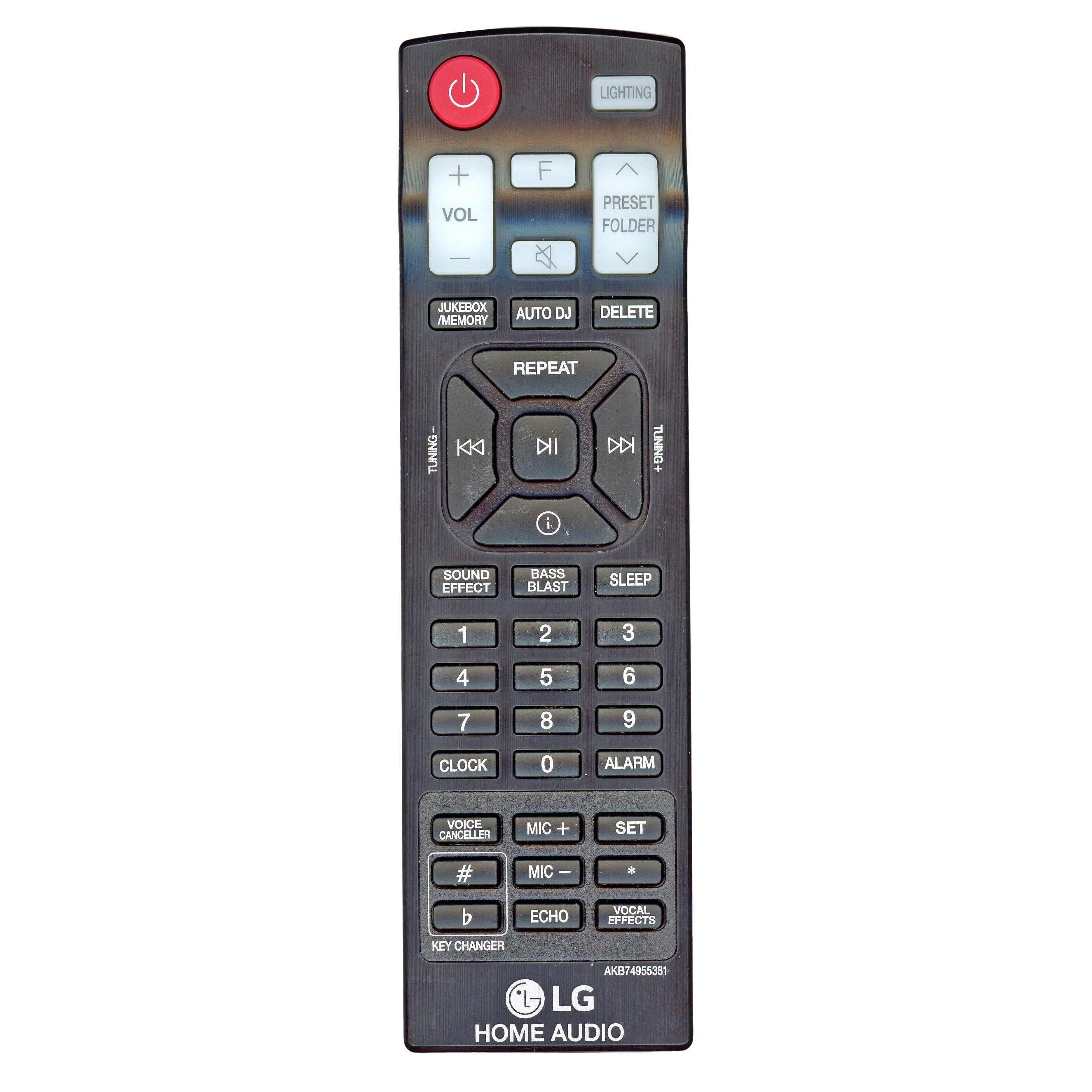 LG AKB74955381 Audio Remote Control