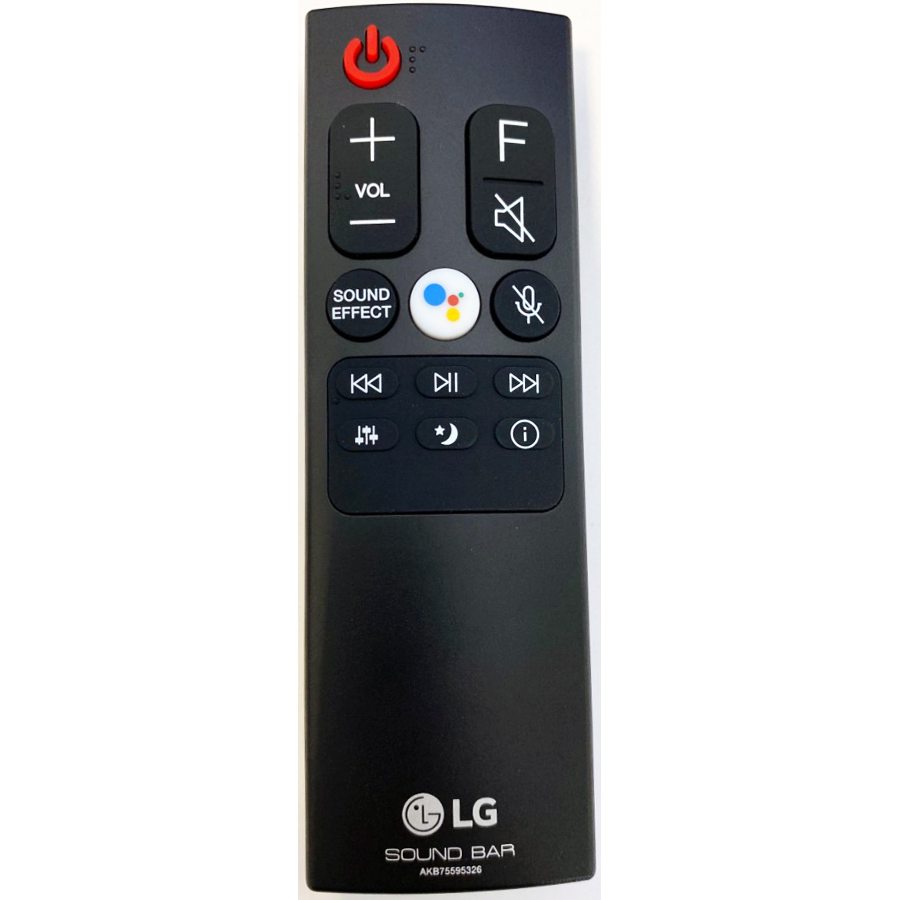 LG AKB75595326 Sound Bar Remote Control