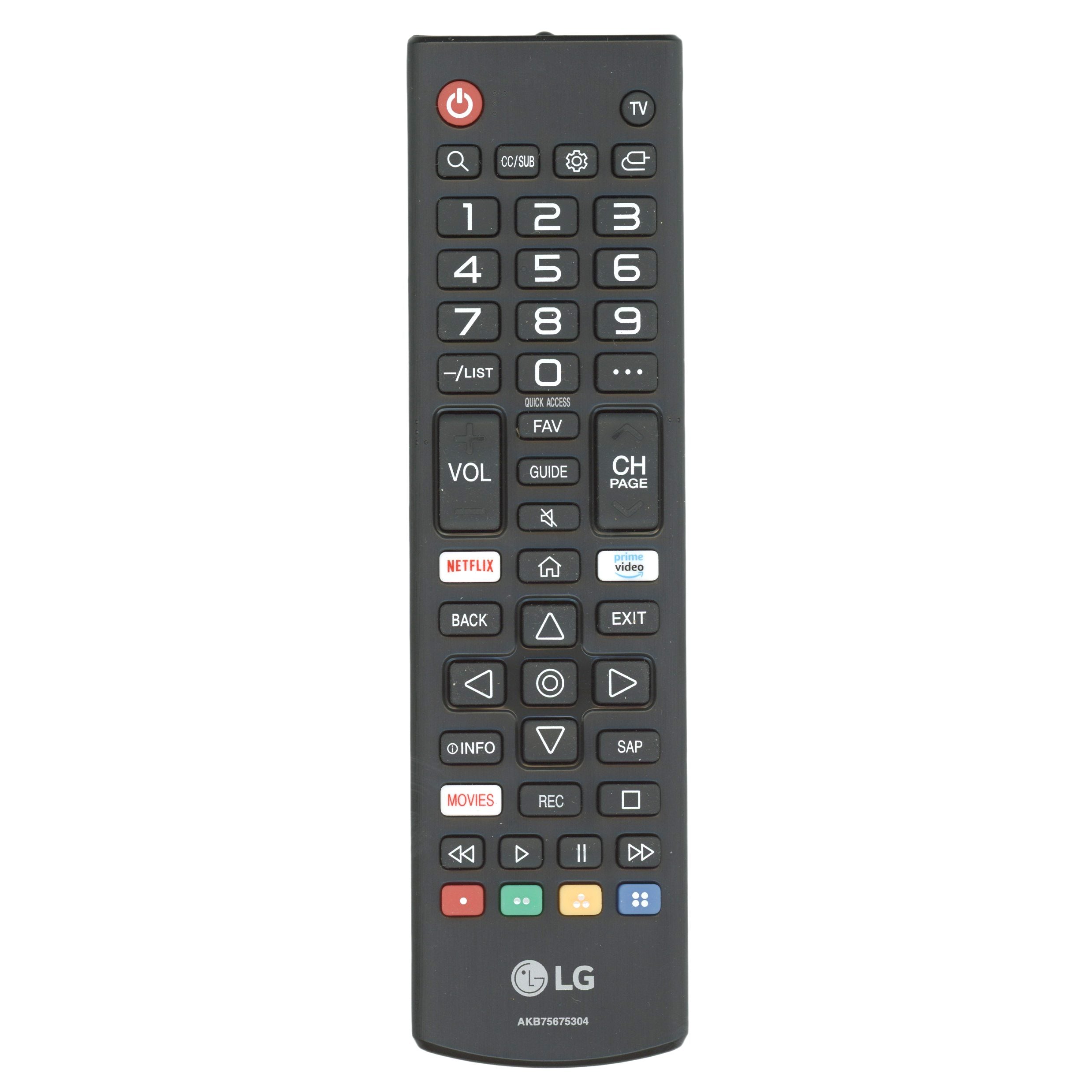 Télécommande pour téléviseur LG AKB75675304