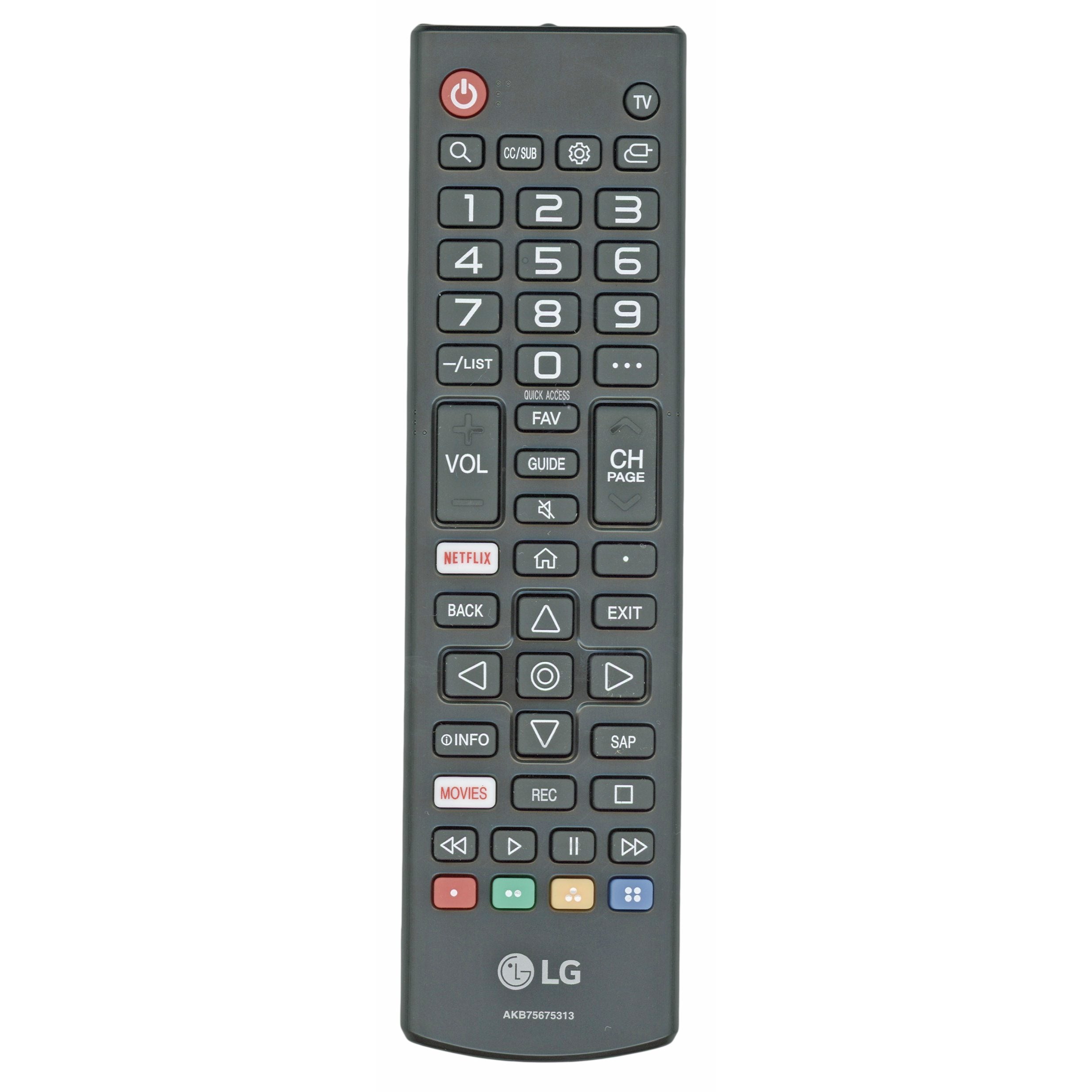 LG AKB75675313 TV Remote Control