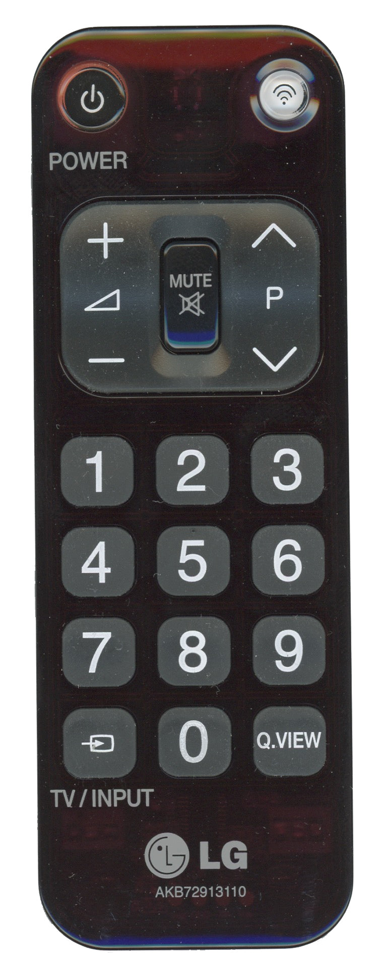 LG AKB72913110 Multiple Bed Healthcare TV Remote Control