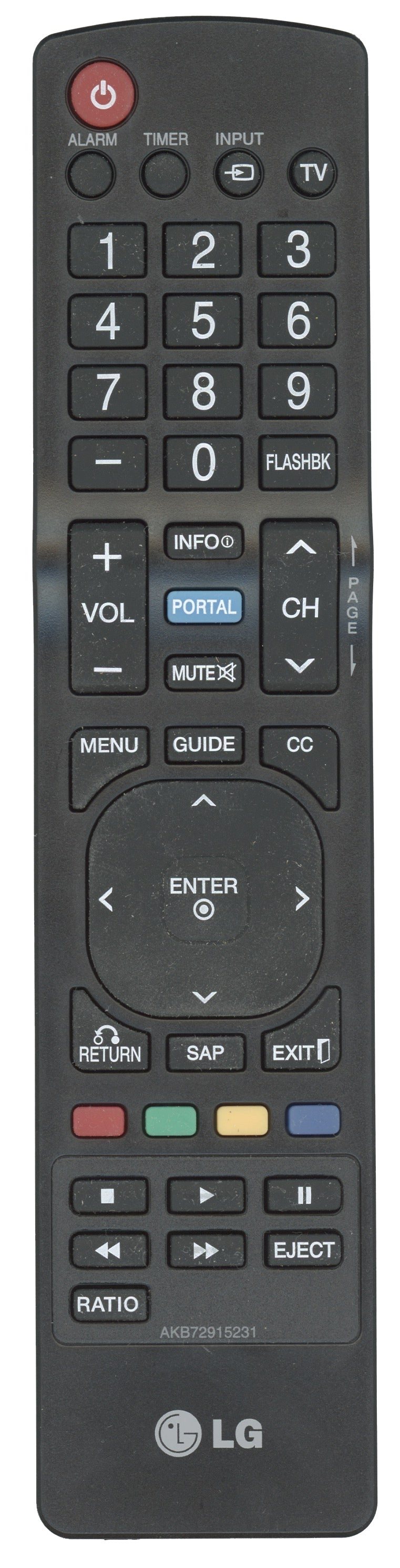 LG AKB72915231 TV Remote Control