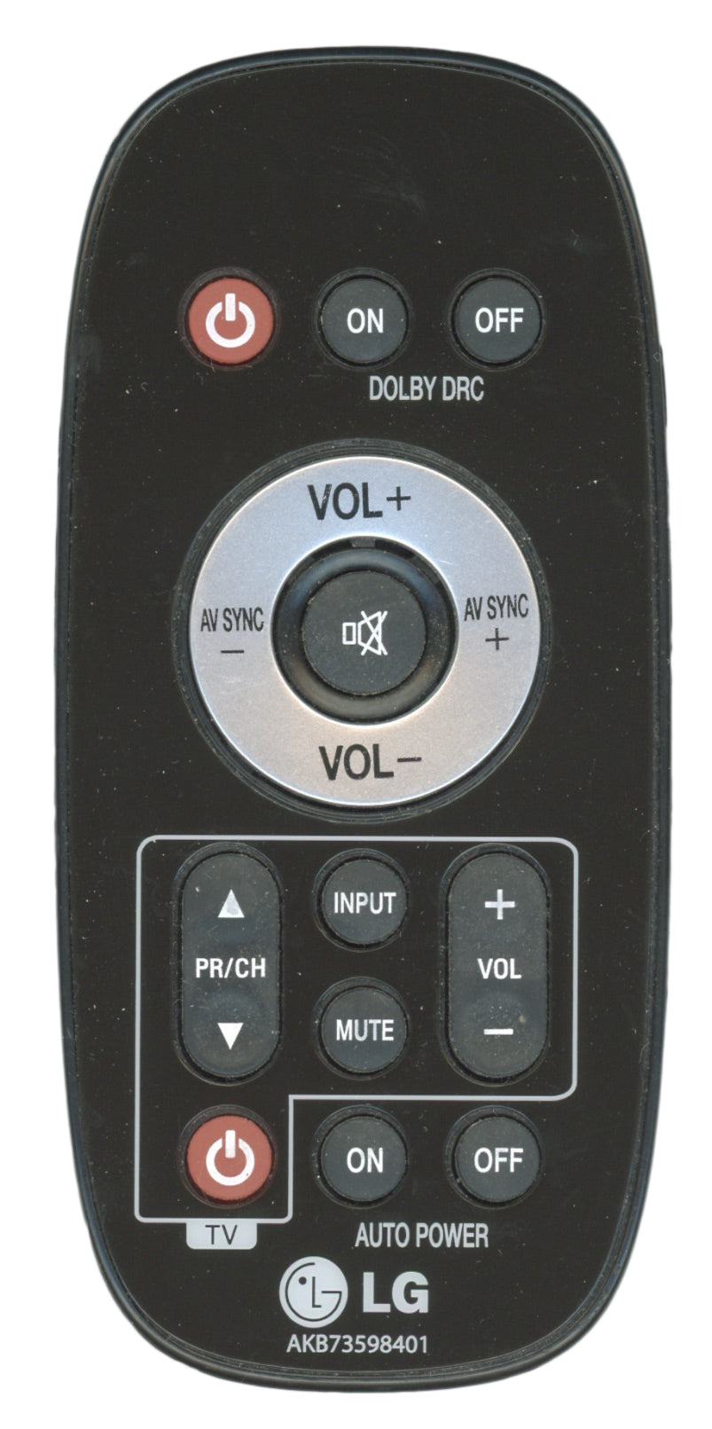 LG AKB73598401 Home Theater Remote Control