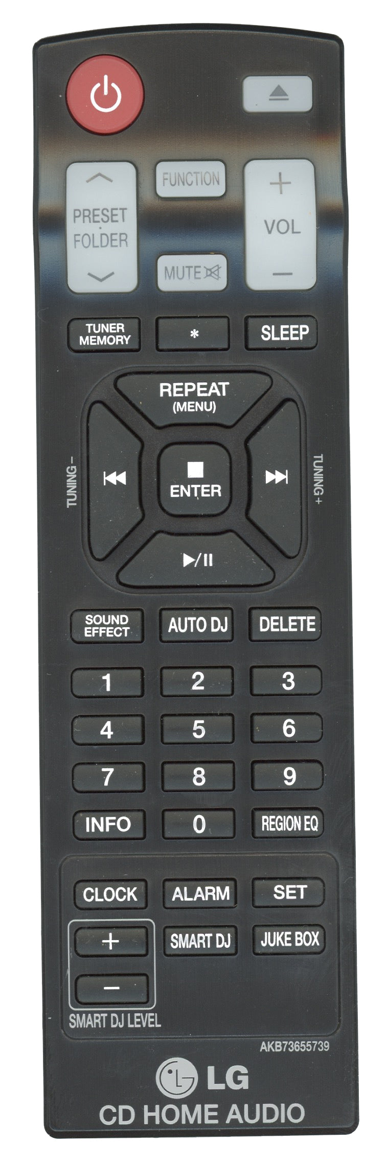 LG AKB73655739 Audio Remote Control