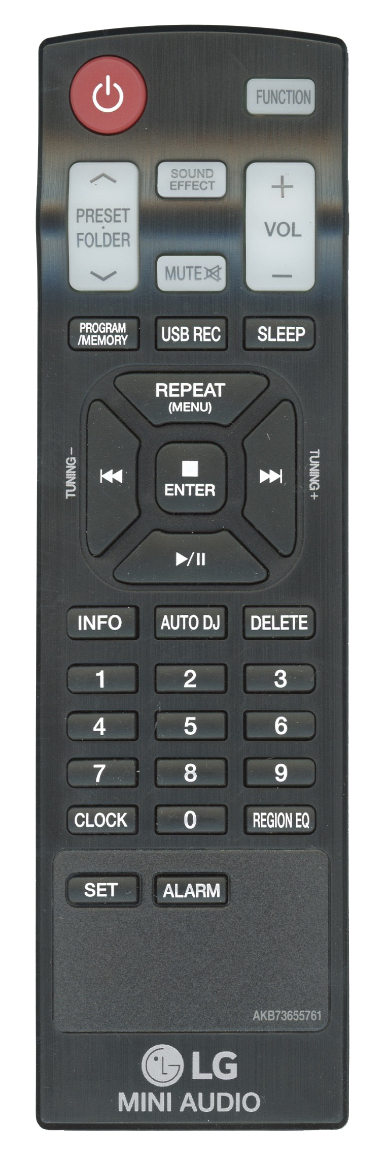 LG AKB73655761 Audio Remote Control