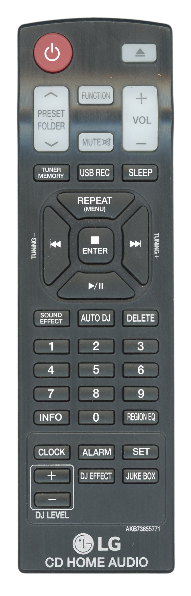 LG AKB73655771 Audio Remote Control