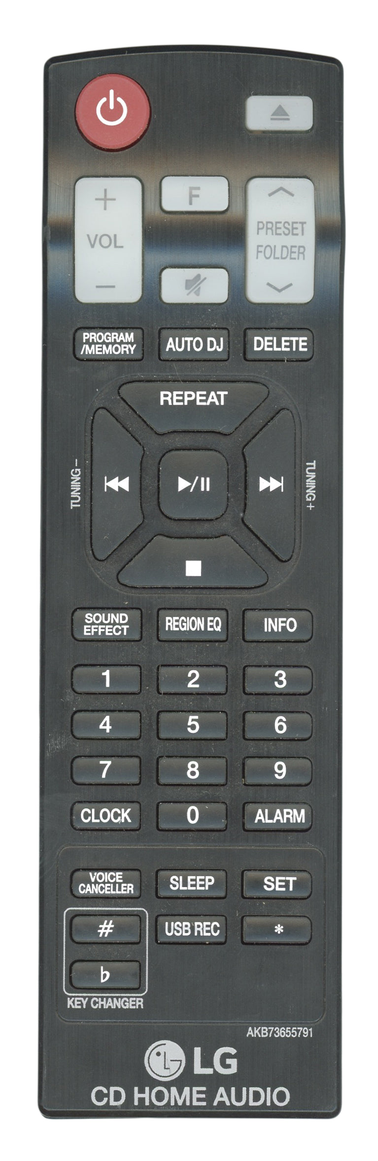 LG AKB73655791 TV Remote Control