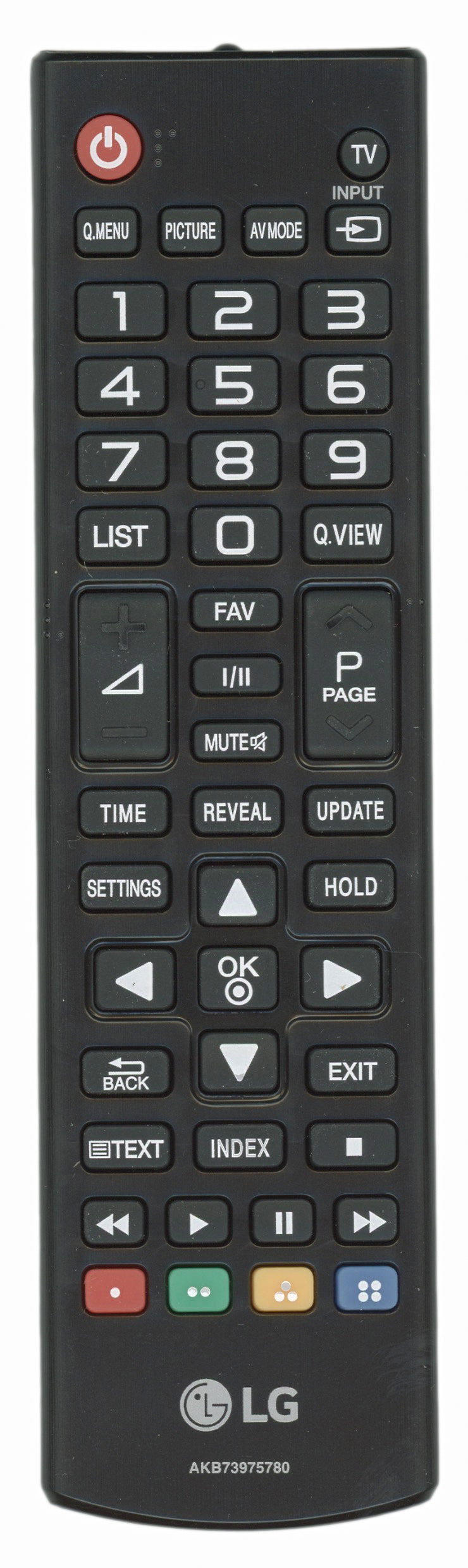 LG AKB73975780 TV Remote Control