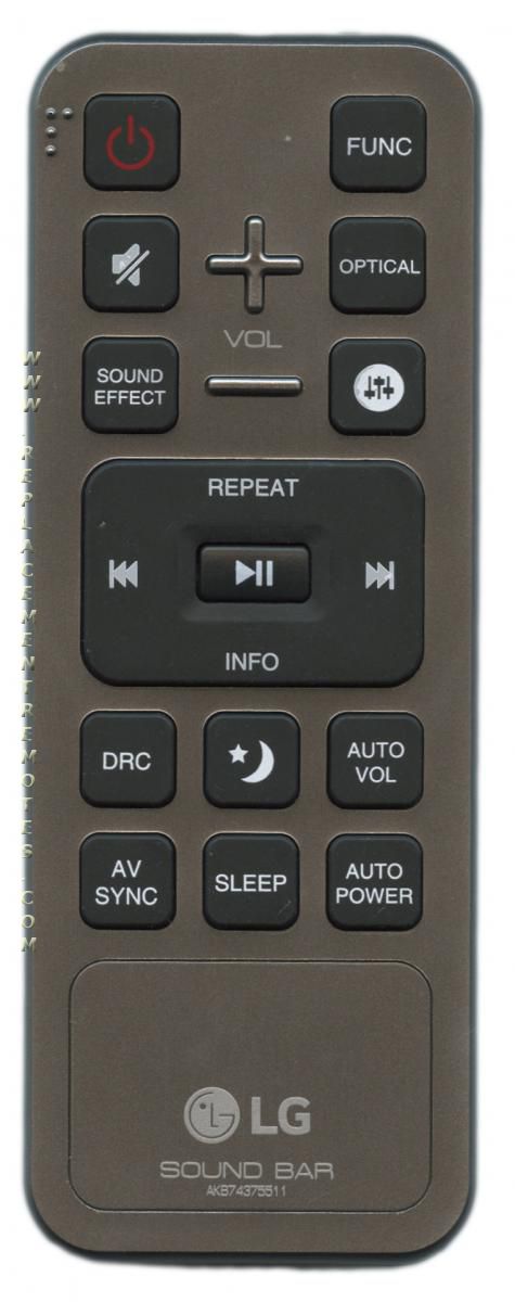 LG AKB74375511 Audio Remote Control