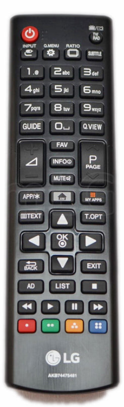 LG AKB74475481 EU TV Remote Control