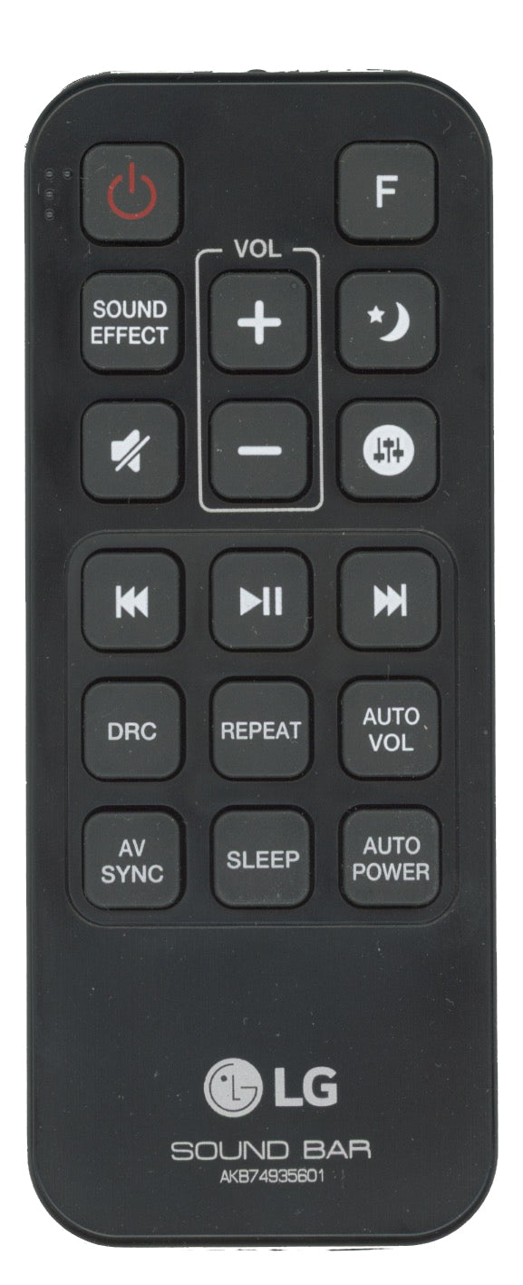 LG AKB74935601 Sound Bar Remote Control