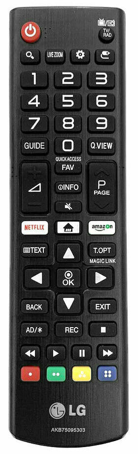 LG AKB75095303 TV Remote Control