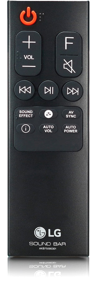 LG AKB75595301 Dolby Atmos Sound Bar Remote Control