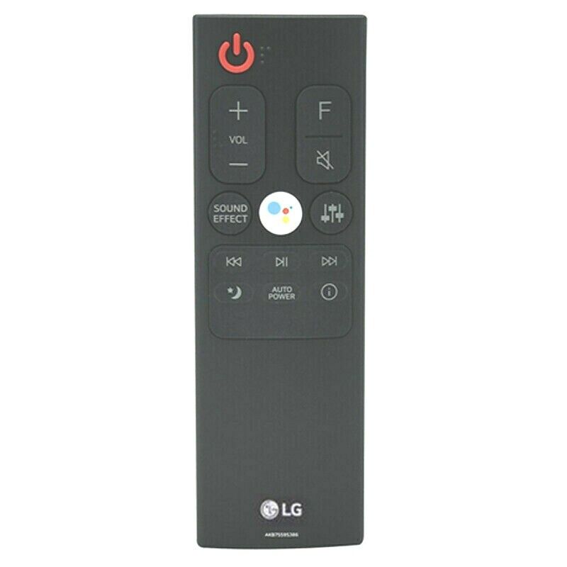 LG AKB75595386 Sound Bar Remote Control