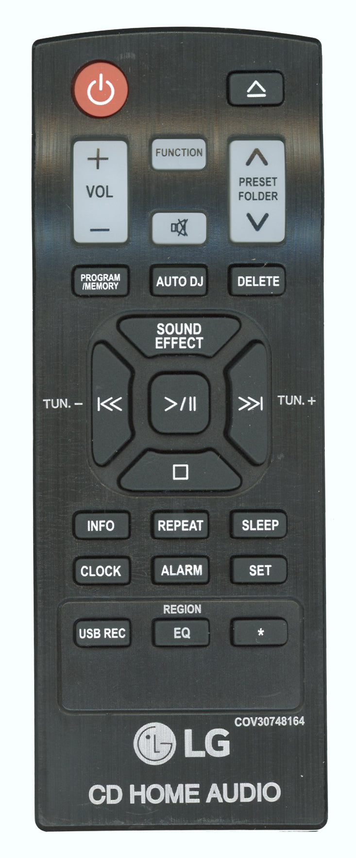 LG COV30748164 Audio Remote Control