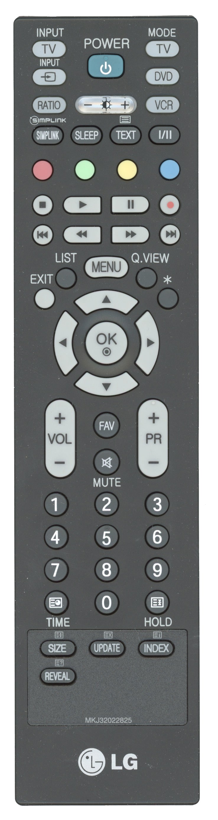 LG MKJ32022825 TV Remote Control