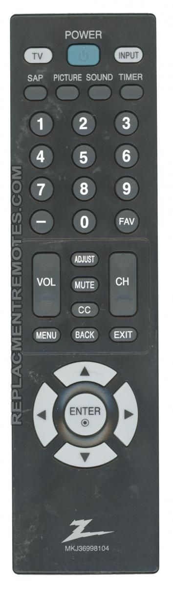 LG MKJ36998104 TV Remote Control