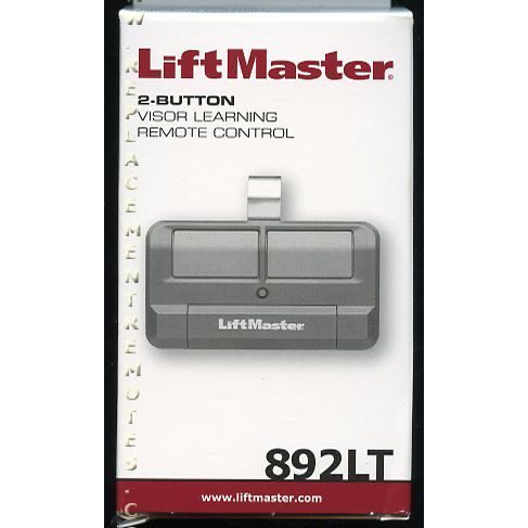 LiftMaster 892LT Two Button Rolling Code Garage Door Opener Remote Control