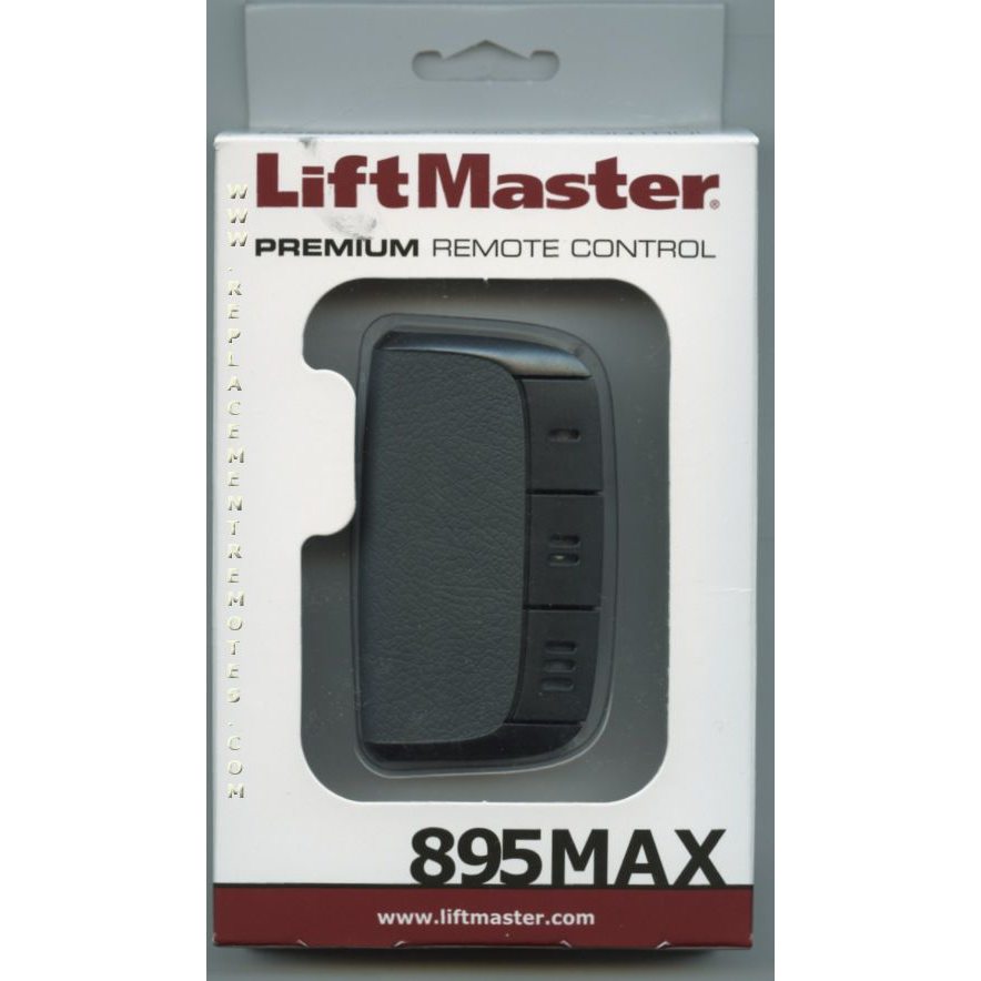 LiftMaster 895MAX 3-Button Visor 315 MHz Garage Door Opener Remote Control