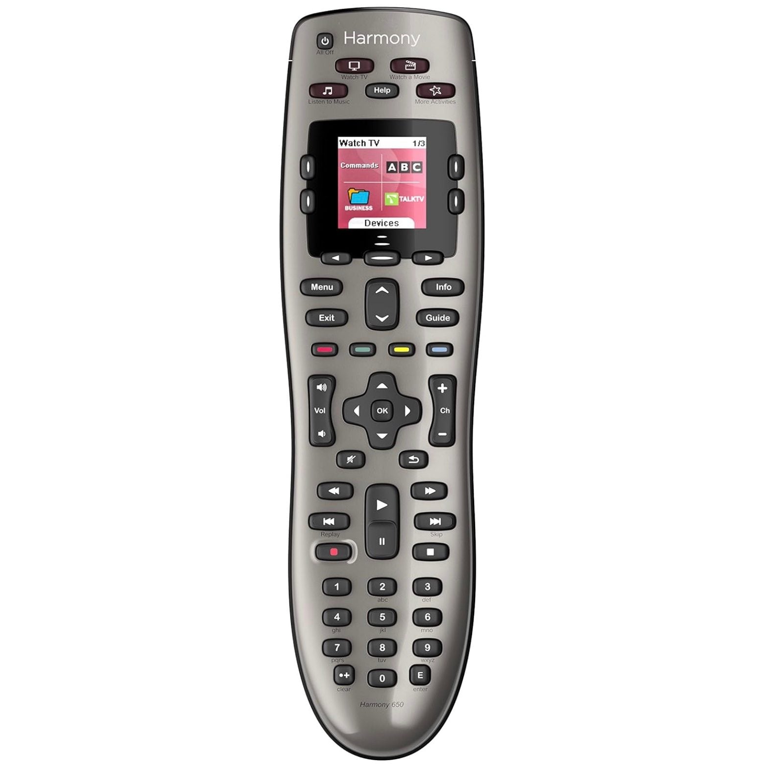 Logitech Harmony 650 Advanced Universal Remote Control