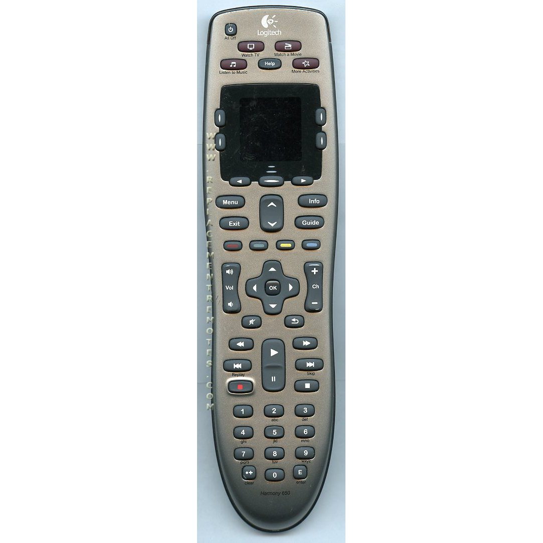 Logitech Harmony 650 Advanced Universal Remote Control