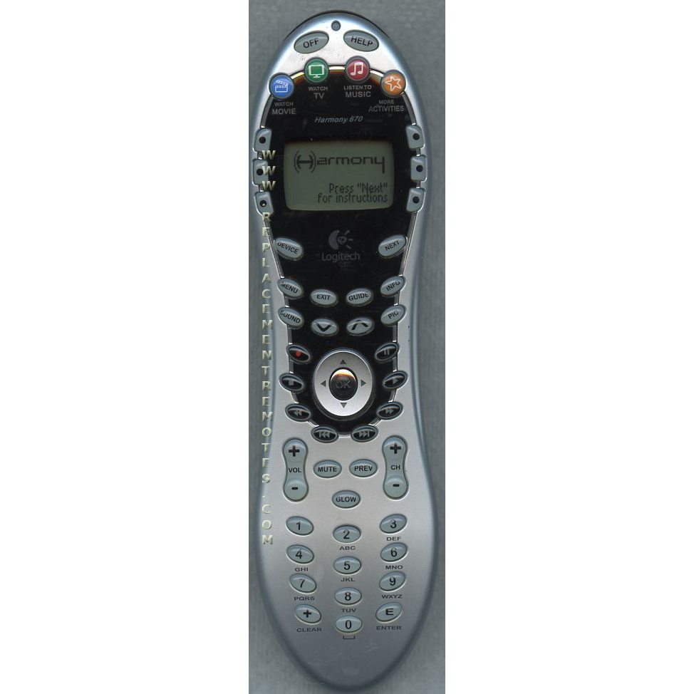 Logitech Harmony 670 Advanced Universal Remote Control